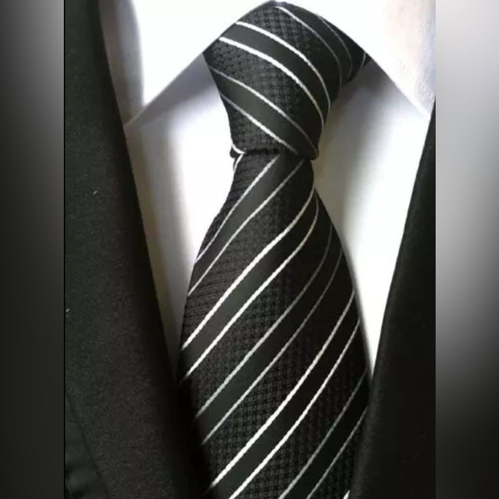 Jacquard neck ties accessories daily wear men brand new boutique quality wedding